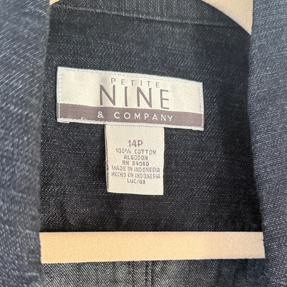 Nine & Compant Denim Trench Coat - Picture 5 of 11